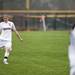 Dexter junior Katerina Kerska kicks the ball on Tuesday, April 23. Daniel Brenner I AnnArbor.com